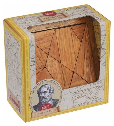 Головоломка Professor Puzzle Great Minds Archimedes’ Tangram Puzzle (GM1100)