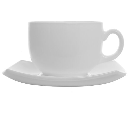 фото Чайный набор квадрато 220мл белый (c3112) luminarc