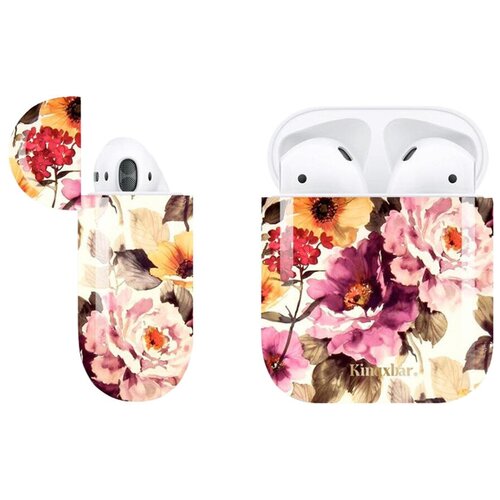 фото Чехол kingxbar для apple airpods vintage flower