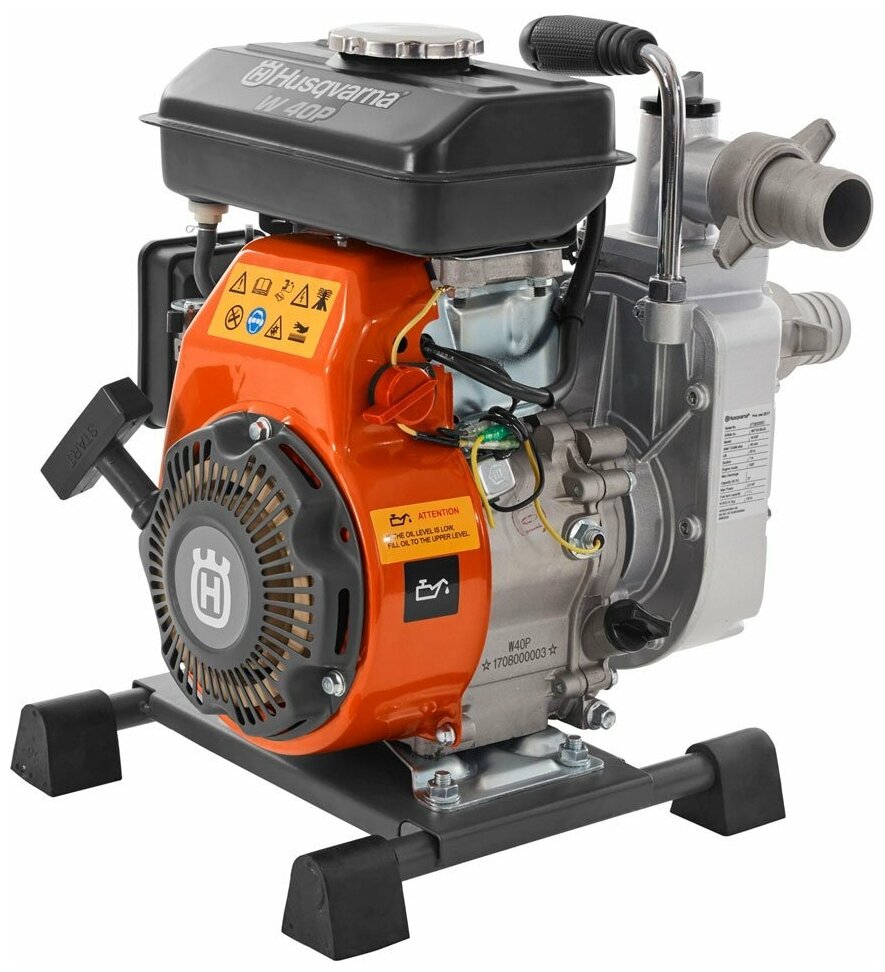 фото Мотопомпа Husqvarna W40P 2.5 л.с. 200 л/мин