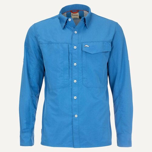 Рубашка Simms, размер XL (54), голубой