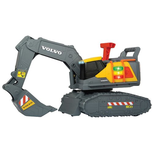 Экскаватор Dickie Toys Volvo (3725006), 30 см, серый машины dickie экскаватор liebherr 40 см