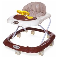 Ходунки детские Optima BabyCare, белый шоколад