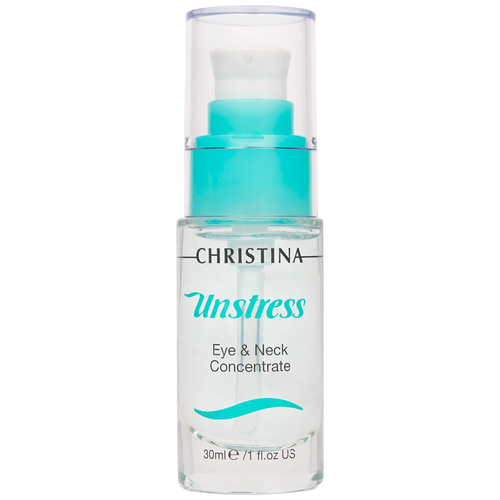 Christina Концентрат для кожи вокруг глаз и шеи Unstress Eye & Neck Concentrate сыворотка для кожи вокруг глаз и шеи unstress eye