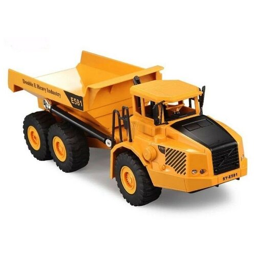 Грузовик Double Eagle E581-003, 1:26, 40 см, желтый double eagle e581 003 1 26 40 см желтый