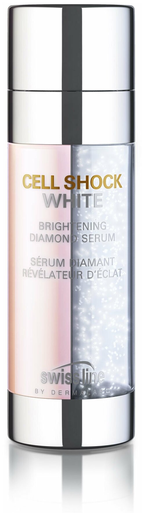 Swiss Line Cell Shock White Brightening Diamond Serum Осветляющая сыворотка для лица «Алмазная», 40 мл