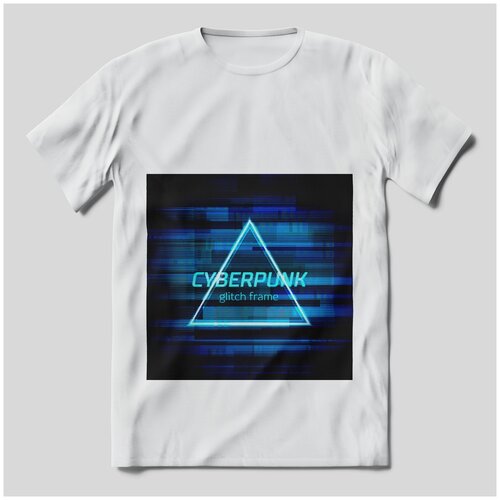 фото Футболка cyberpunk(герой, персонаж, киберпанк, 2077, future, будущее, комиксы) - 3 размер - l brut-shop