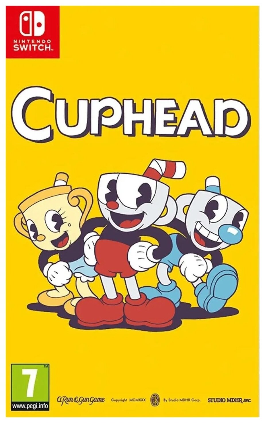 Игра Cuphead Standard Edition для Nintendo Switch, картридж