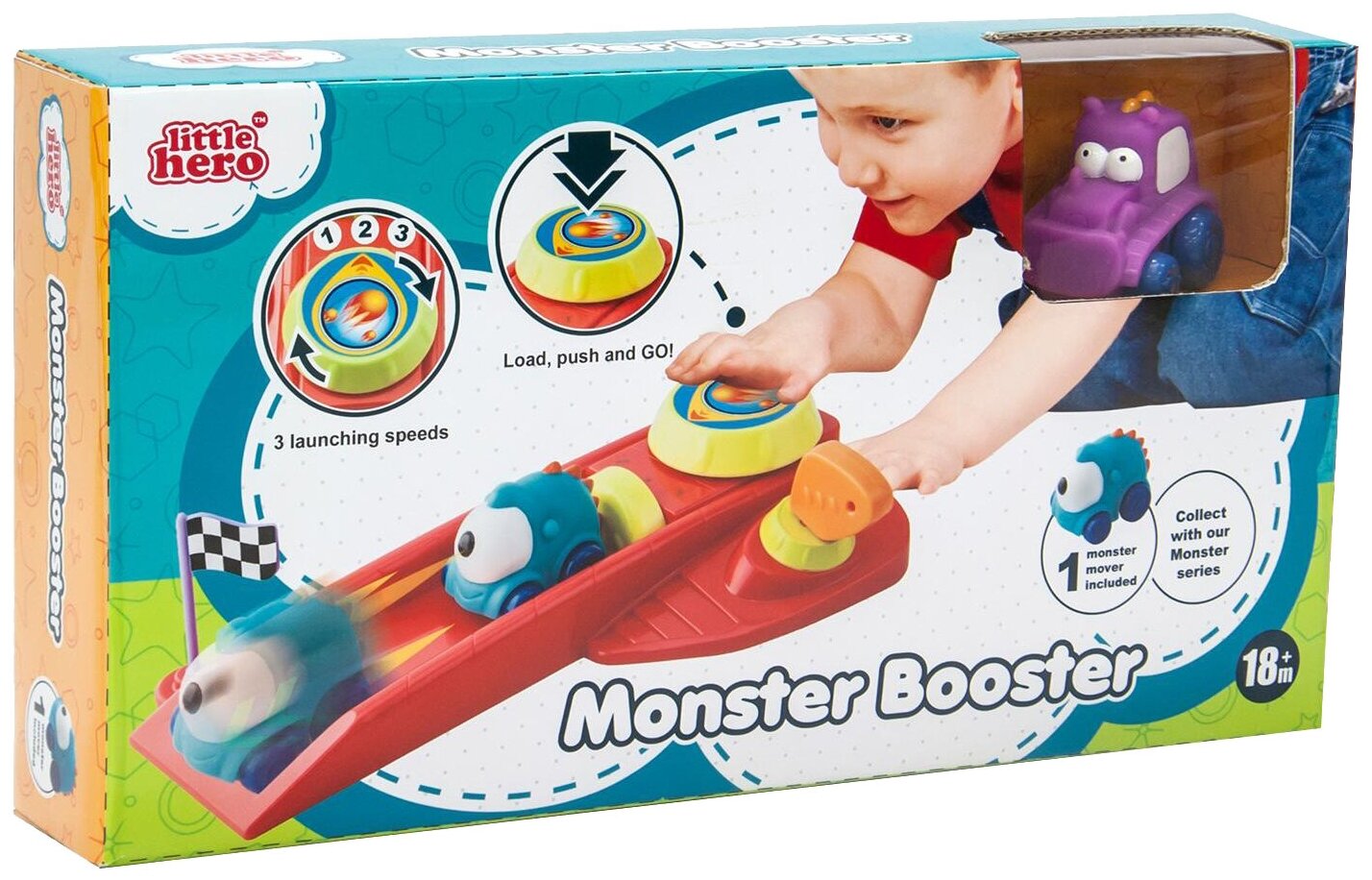 Трек Little hero Monster booster (9014A)