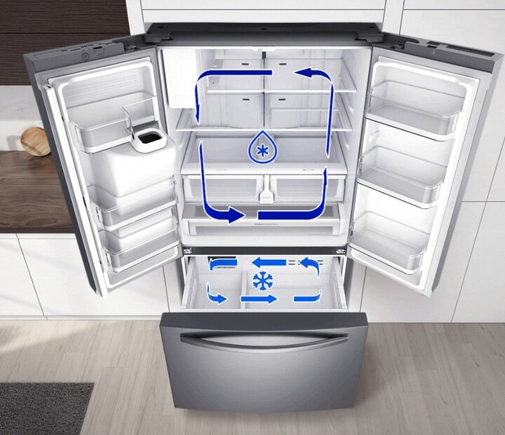 Холодильник Side by Side Samsung RF23R62E3S9 630L сталь - фотография № 8