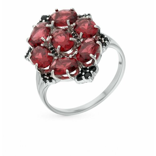 фото Кольцо инталия серебро, 925 проба, размер 18 intalia