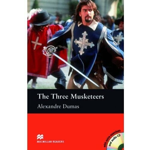 Дюма Александр "The Three Musketeers: Beginner Level (+ 2 CD-ROM)" мелованная