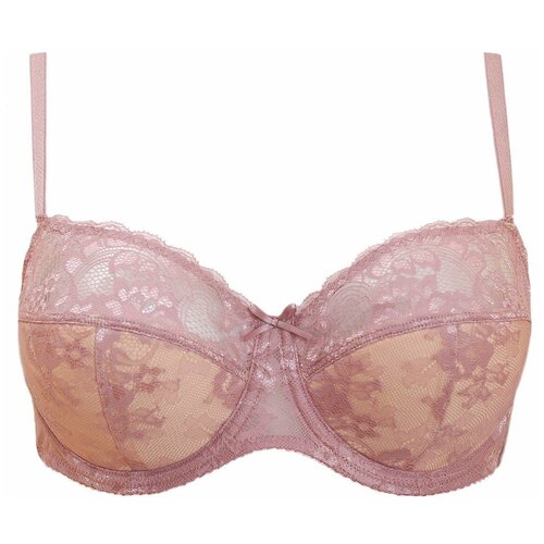 фото Бюстгальтер milavitsa classic elegant, размер 75e, кофейный десерт