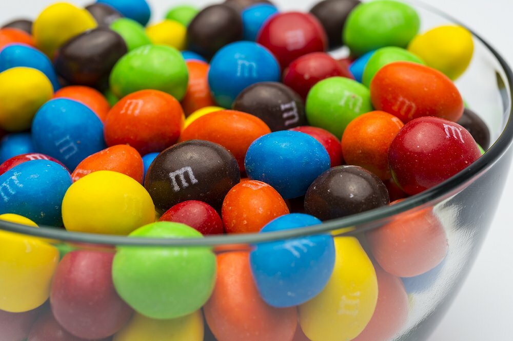 M&M's драже с арахисом и молочным шоколадом, 45 г, 32 уп. - фотография № 15