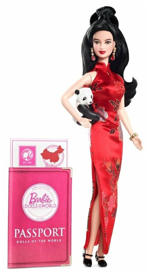 Кукла Barbie Куклы мира Китай, W3323