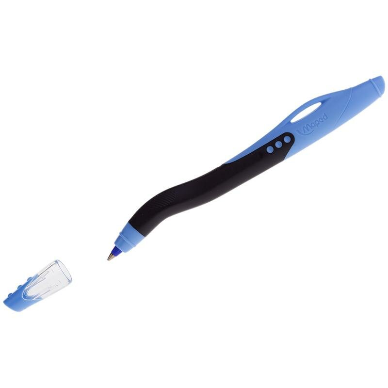 Maped Ручка шариковая "Visio Pen", для левшей, синяя, 0,1 мм