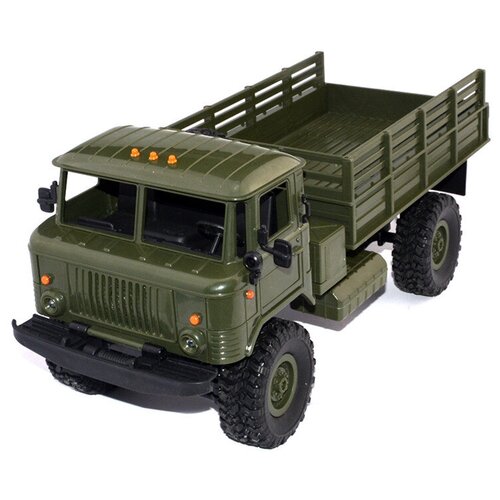 Грузовик WPL B24 RTR (ГАЗ-66), 1:16, 34 см, зеленый