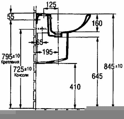 Умывальник Jacob Delafon Patio E4159NG-00 - фото №7