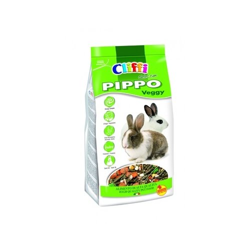 Cliffi (Италия) Корм с овощами для кроликов, (Pippo Veggy SELECTION) PCRA038 | Pippo Veggy SELECTION, 0,8 кг