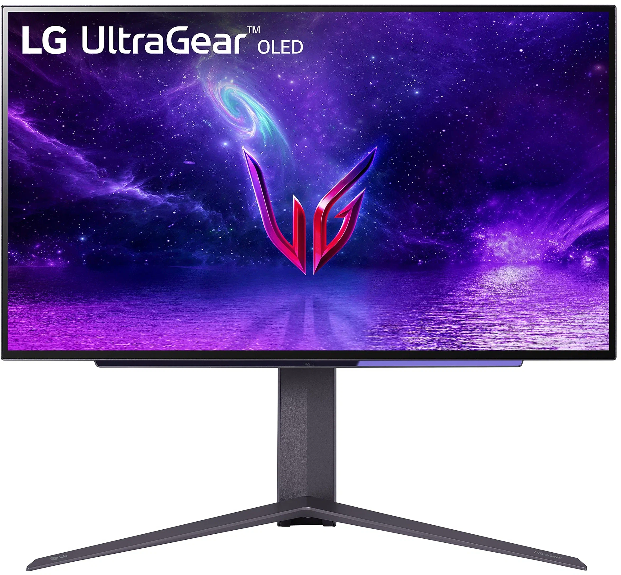 26.5" Монитор LG 27GR95QE, 2560x1440, 240 Гц, OLED, Фиолетовый серый