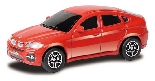 Машина металлическая RMZ City 1:64 BMW X6, Цвет Красный
