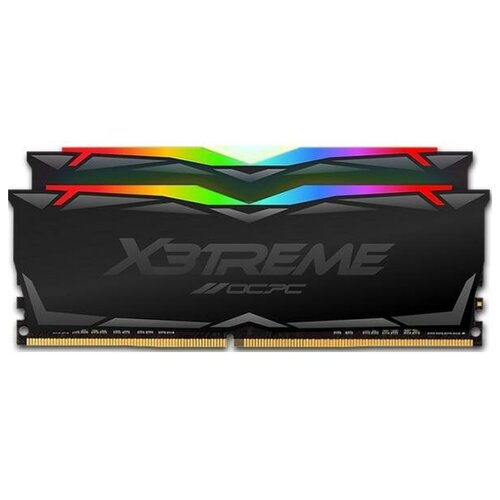 Оперативная память для компьютера 16Gb (2x8Gb) PC4-32000 4000MHz DDR4 DIMM CL19 OCPC X3 RGB MMX3A2K16GD440C19BL