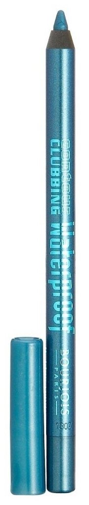 Bourjois Водостойкий карандаш для глаз Contour Clubbing Waterproof, оттенок 63 Sea Blue Soon