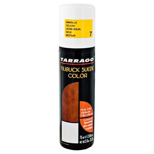 Tarrago Краситель Nubuck Suede Color 007 yellow, 75 мл