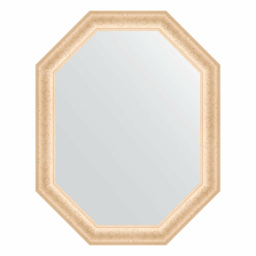 Зеркало Evoform Octagon BY 7144 75x95 в багетной раме, старый гипс