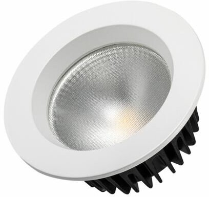 021492 Светодиодный светильник LTD-105WH-FROST-9W Day White 110deg (Arlight, IP44 Металл, 3 года)