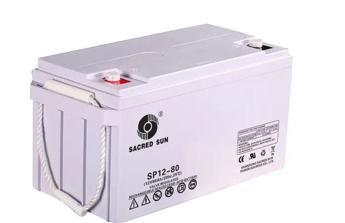 Аккумулятор свинцово-кислотный 12V 80 AH Sacred Sun SP12-80 батарея для ИБП и дома, аварийного питания, систем видео-наблюдения и пожарной сигнализации
