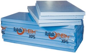 Экструдированный пенополистирол (XPS) RAVATHERM XPS STANDARD 118.5х58.5см 100мм