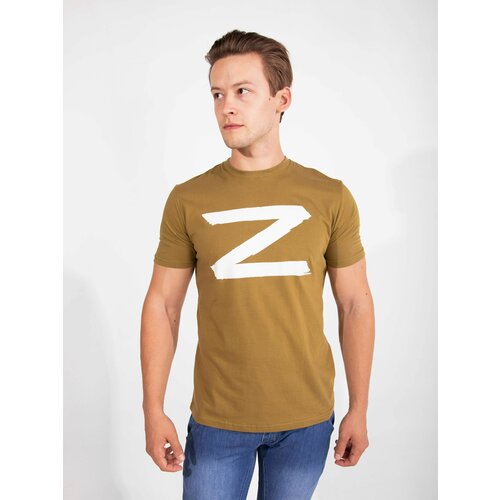 фото Футболка, размер 46, хаки нет бренда