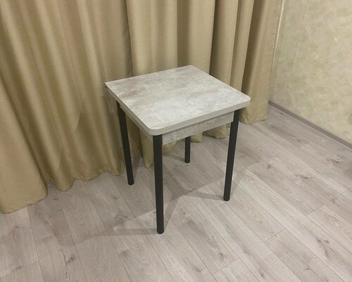 Изображение товара Стол обеденный раздвижной 60 см на 60(120) см серый