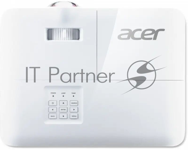 Проектор Acer S1286Hn, XGA, 2xHDMI, 2xVGA, 2xUSB, LAN. 3D Ready, 3500 Лм, Белый MR.JQG11.001 - фото №18