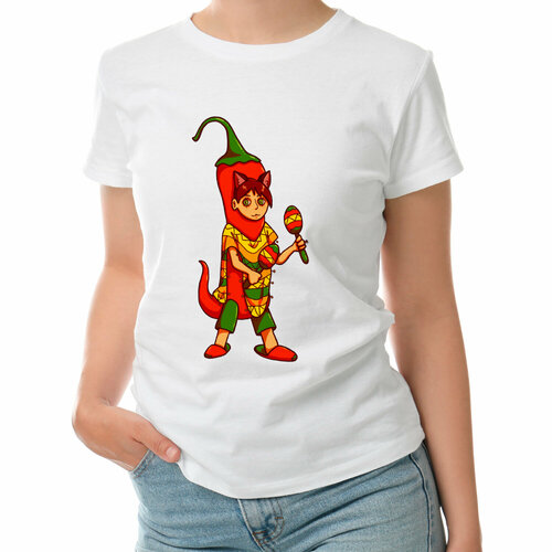 фото Футболка roly, размер s, белый