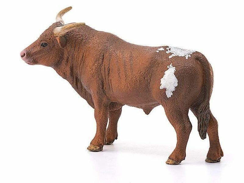 Набор фигур техасский длиннорогий БЫК 13866 Шляйх Schleich 8.8 см