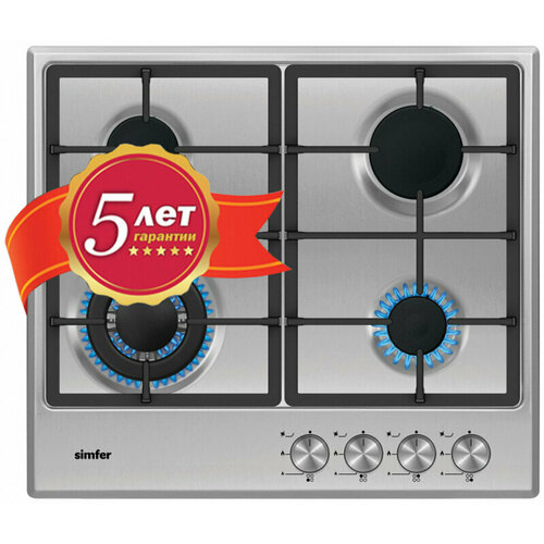 Газовая варочная панель Simfer H60V41M516 3805800₽