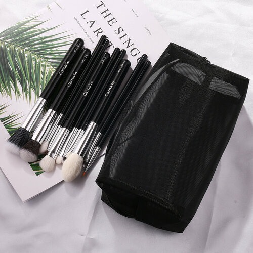 Набор кистей для макияжа К3 из 10 штук с косметичкой