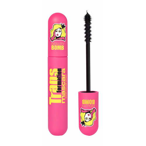 BEAUTY BOMB Тушь для ресниц супер объем Transformation mascara, 8 мл, 01 Черный тушь для ресниц beauty bomb тушь для ресниц супер объем transformation mascara