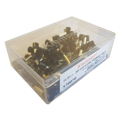 KLEMSAN Кабельный наконечник IKY 6,0/12 100 шт.