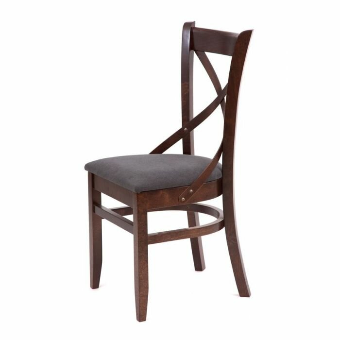 Стул "Хью" (темный тон/темно-серый М07) — фото 1