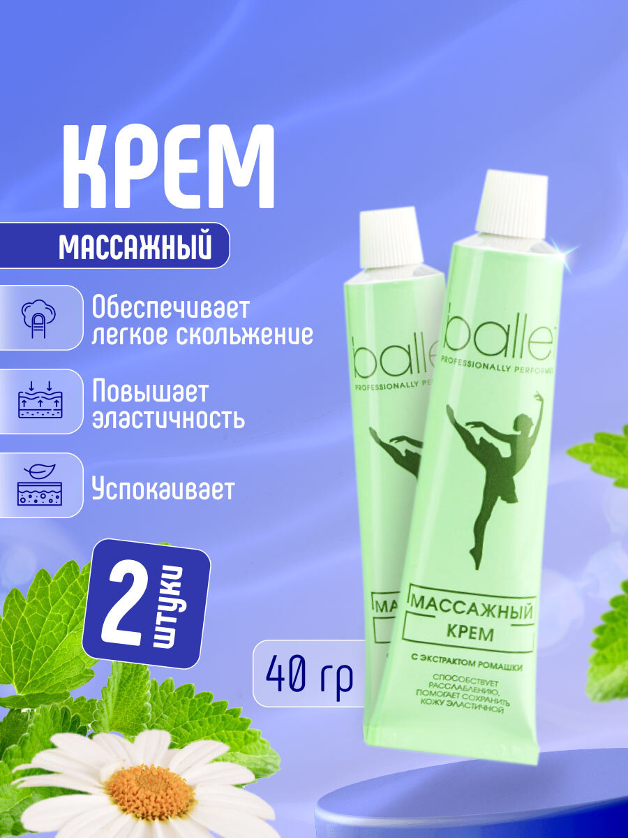 Крем для тела массажный Свобода Балет 40г*2шт