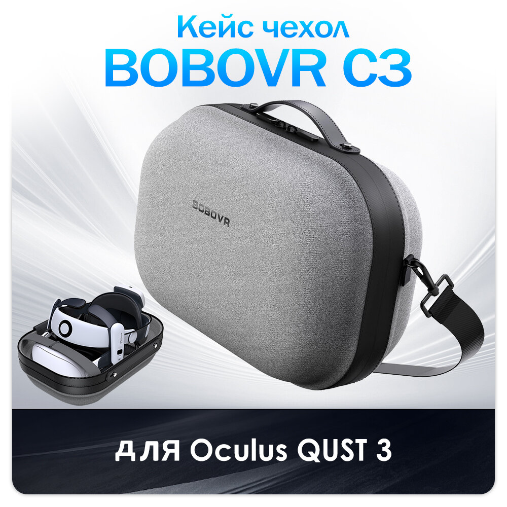 BOBOVR C3 чехол кейс для S3 pro и крепления Quest 3/3S