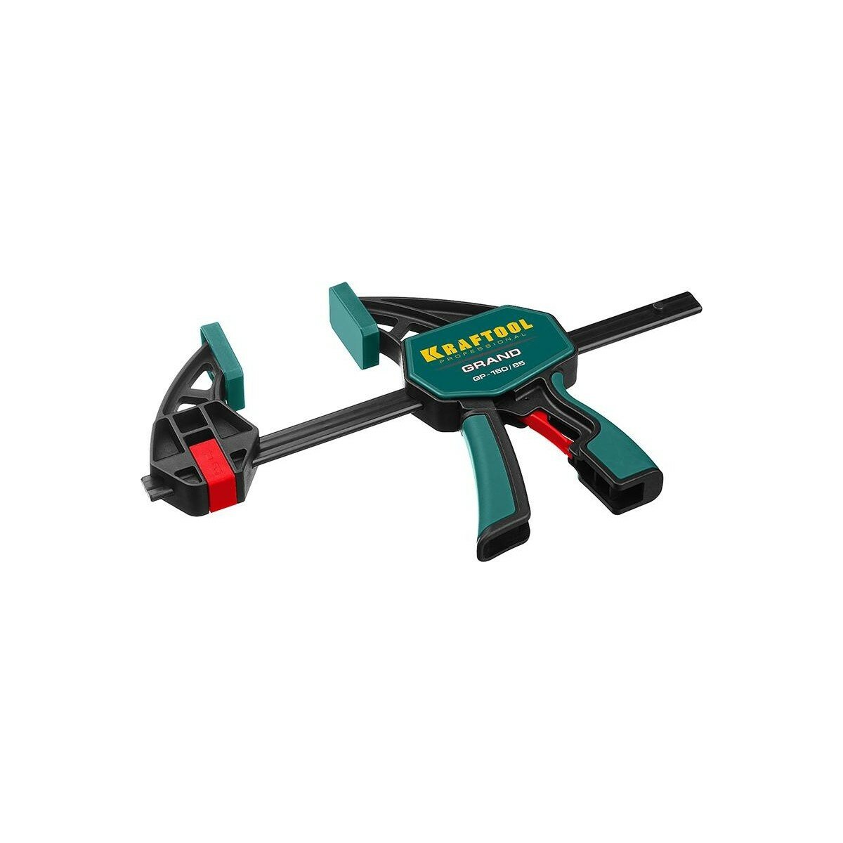 Струбцина пистолетная KRAFTOOL "EcoKraft" GP-150/85, ручная пластиковый корпус, 150/85 мм