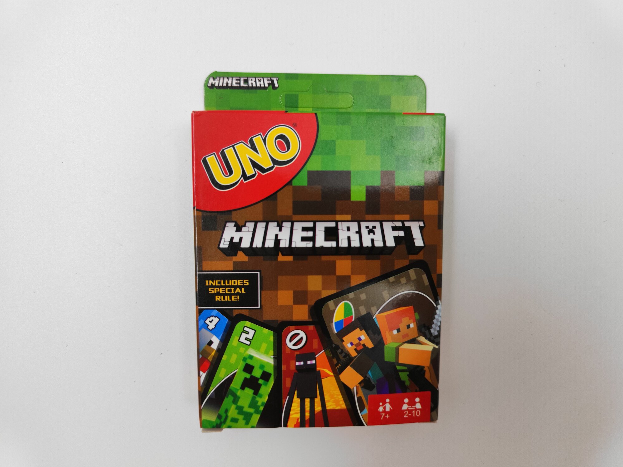Настольная карточная игра "Уно Майнкрафт" UNO Minecraft, (UM) — фото 1