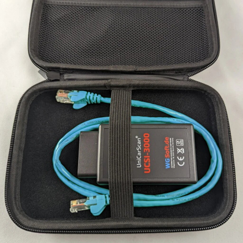Unicarscan UCSI-3000 Wi-Fi ENET WLAN диагностический адаптер с кабелем Ethernet для BootMod3 xDelete xHP Flashtool и т. д.