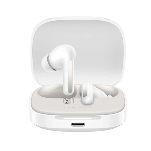 Беспроводные наушники Xiaomi Redmi Buds 6 M2429E1 с микрофоном с шумоподавлением Bluetooth версия CN белые 369000₽