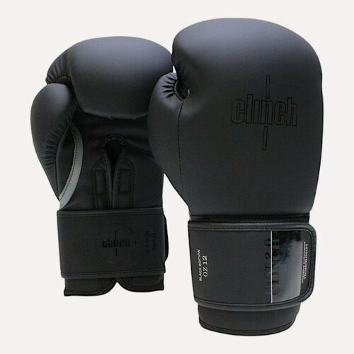 Изображение товара Боксерские перчатки Clinch Mist 2.0 черные, 10 унций