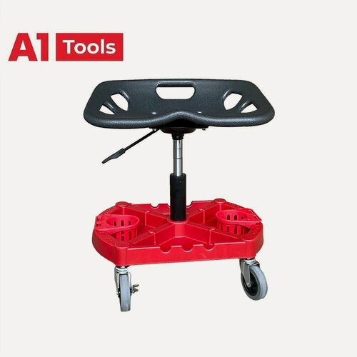 Изображение товара Стул передвижной для детейлера с регулировкой высоты и поддоном A1 Tools